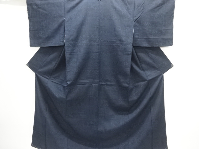 JAPANESE KIMONO / TSUMUGI / UNUSED / WOVEN PLANTS